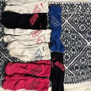8 pairs Youth Nike Crew Socks